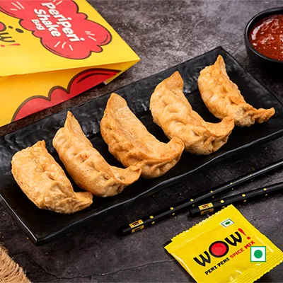 Veg Hot Garlic Fried Peri Peri Momo