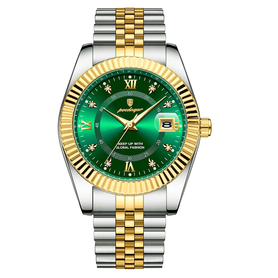 Men's Full-Automatic Waterproof Fashion Business Watch, combining style and functionality. A perfect accessory for the m