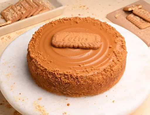 Biscoff Baked Cheesecake (600 Gm)