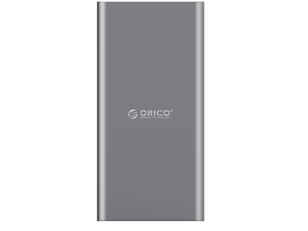 Pin sạc dự phòng Orico T1-BK (10000mAh/ Đen Bạc)