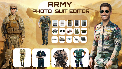 Screenshot Army Photo Suit Editor ArmyMan