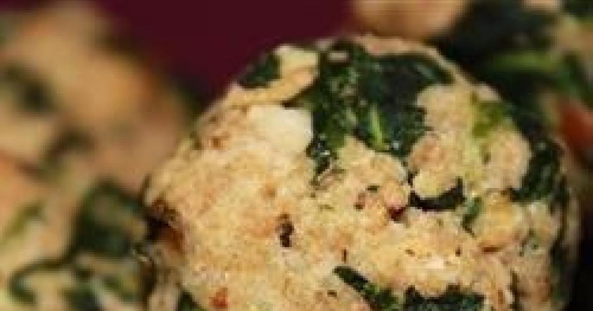 Parmesan Spinach Balls | Just A Pinch Recipes