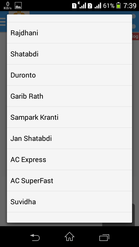Get Indian Railway Info Screen 3