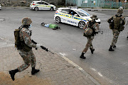 South African police officers and soldiers have been accused of abusing citizens in the name of maintaining law and order during the declared national lockdown.  / ALON SKUY