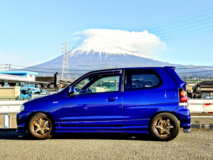 アルトワークスの笠雲の富士山・富士山とコラボ・試運転がてらのドライブ・成人式おめでとう・大寒波にご注意に関するカスタム事例の投稿画像1枚目