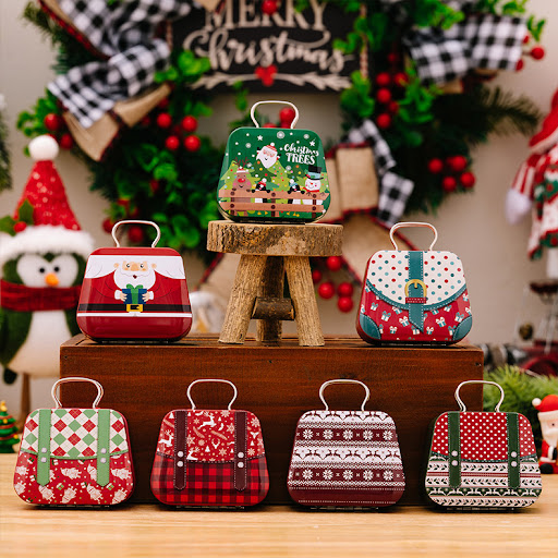 Title 12, Christmas Decoration Supplies Tinplate Handbag ...