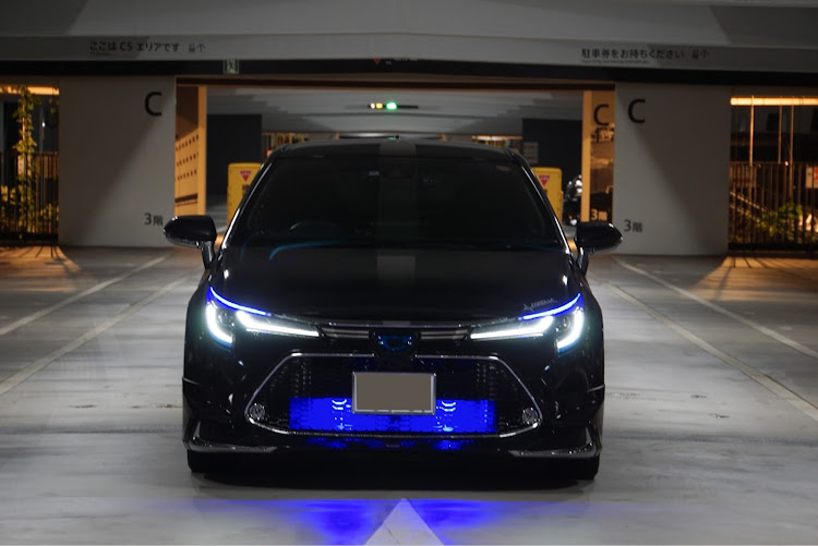 カローラツーリングのRS3・カローラスポーツ・アクアワールド水郷パークセンター・金城埠頭駐車場に関するカスタム事例の投稿画像9枚目