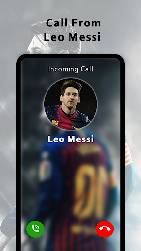 Screenshot Messi Calling Video Call Fake