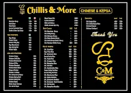 Chillis & More menu 3