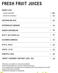 Healthy Fuel menu 2