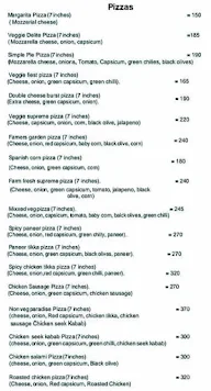 Burger And Pizza Corner menu 1