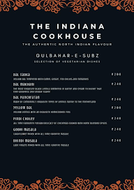 Cook House menu 1