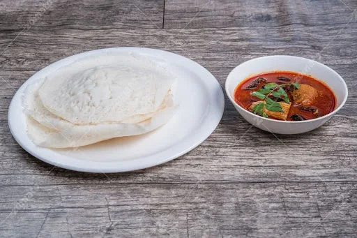 Appam + Fish Curry