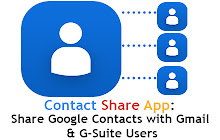 Contact Share App: Share Google Contacts small promo image