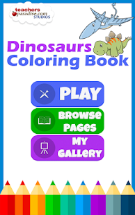 Dinosaurs Coloring Book