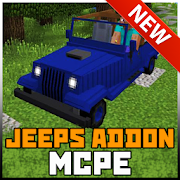 Addon Jeeps for Minecraft PE MCPE Car Mod 1.0 Icon