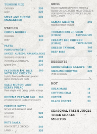 Fattoush menu 1