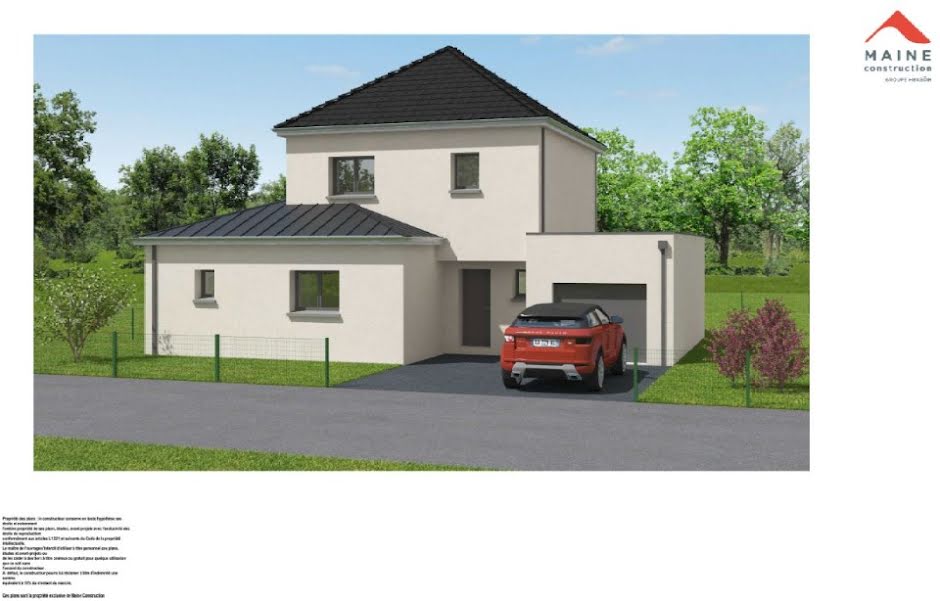 Vente maison neuve 5 pièces 123 m² à Joué-l'Abbé (72380), 309 000 €