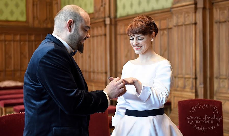 Wedding photographer Marine Auchedé (marineauchede). Photo of 1 May 2019