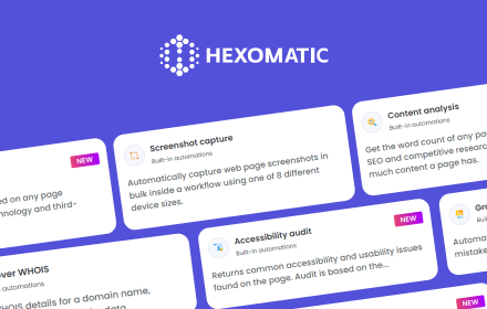 Hexomatic Preview image 0