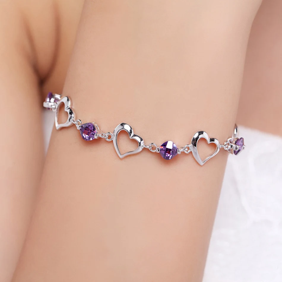 Retro Fashion Crystal Hart Armband, een elegante accessoire dat elke outfit laat stralen. Perfect voor een vleugje glamour.