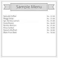 A.A Confectionery menu 1