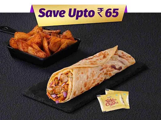 Non-Veg Signature Wrap & Wedges Meal At 269