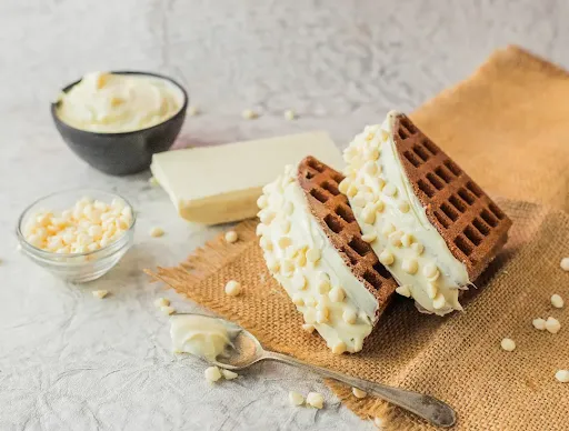 White Chocolate Pocket Waffle