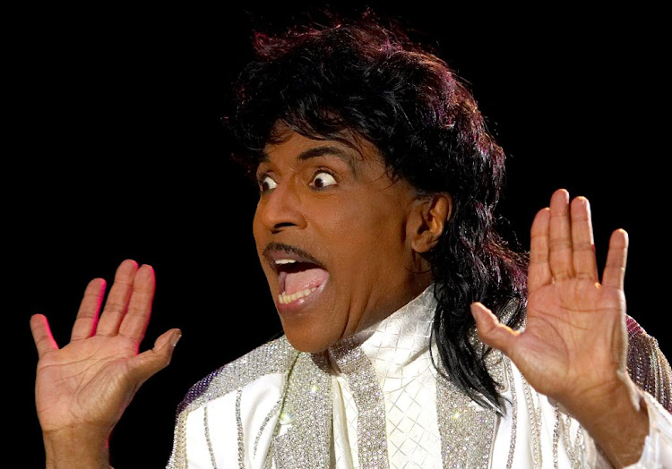 Little Richard performs on stage at the Crossroad festival in Gijon, northern Spain, on July 23 2005.