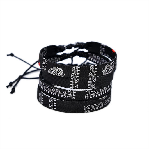 Title 10, Ethnic Style Bracelet Original Hand-woven Fabri...