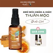 Khử Mùi Hôi Chân Quế Chi Xịt Ngăn Mồ Hôi Chân Và Loại Bỏ Mùi Hôi Giày