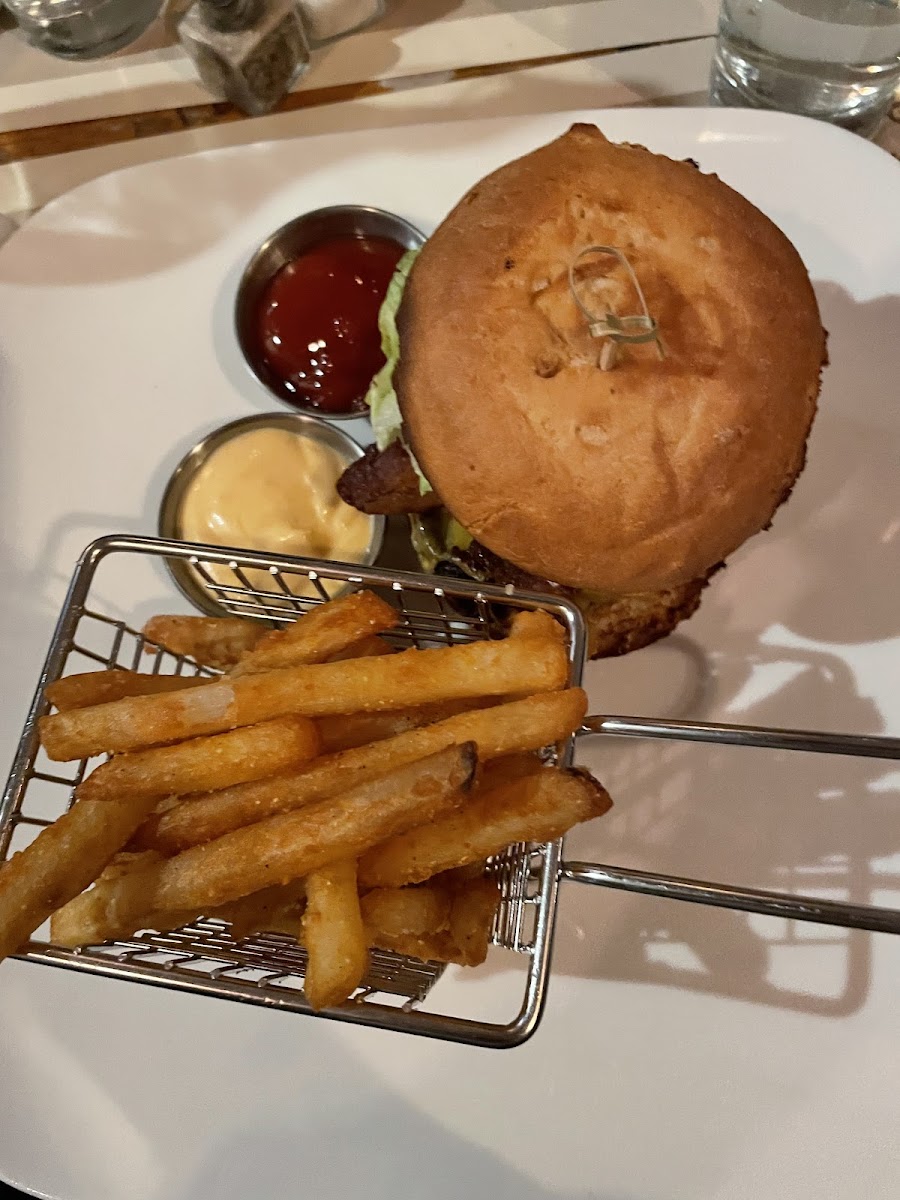 Gluten free burger