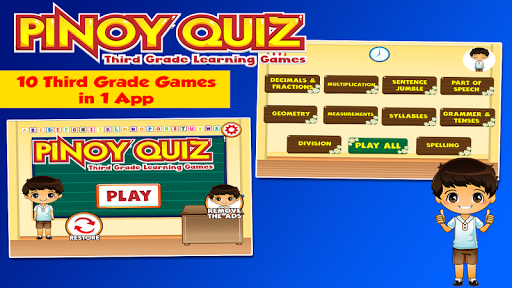 Pinoy 3rd Grade Learning Games