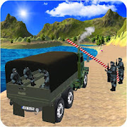 Real Drive Army Check Post Truck Transporter  Icon