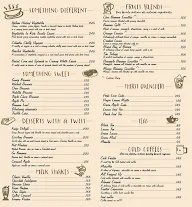 Cafe Mondo menu 1