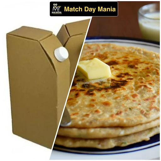 4 Aloo Pyaz Paratha Tawa+ Masala Chai Flask