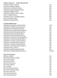 Hot Sizzler Bites menu 4