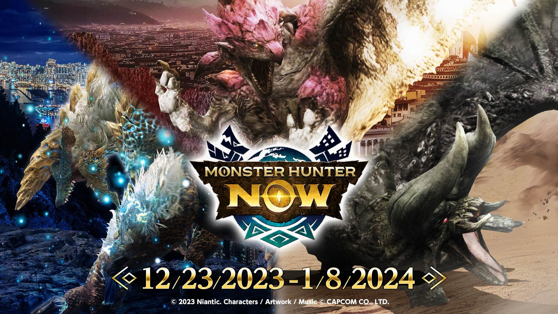 Monster Hunter Now” from Niantic and Capcom Launches Today – Niantic Labs