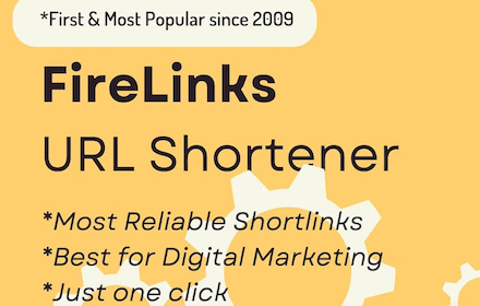 Firelinks URL Shortner small promo image