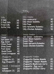 Mr Bean Cafe menu 2