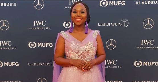 Mpho Letsholonyane has been celebrating love during the month of February.