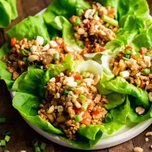 Chicken Lettuce Wrap