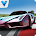 City car racing 3D icon