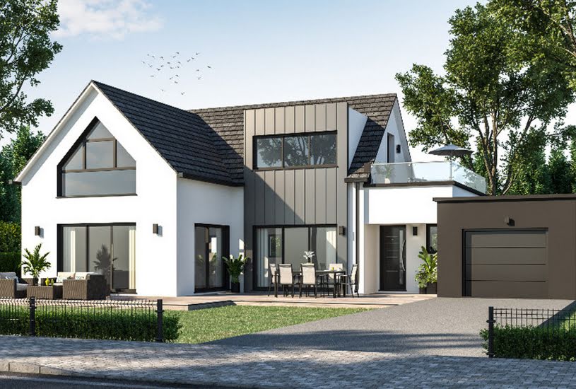  Vente Terrain + Maison - Terrain : 462m² - Maison : 117m² à Vildé-Guingalan (22980) 