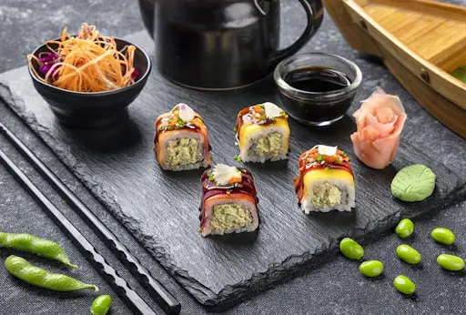 Veg Rainbow Roll