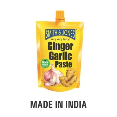 Smith & Jones Ginger Garlic Paste Pouch 200 Gm