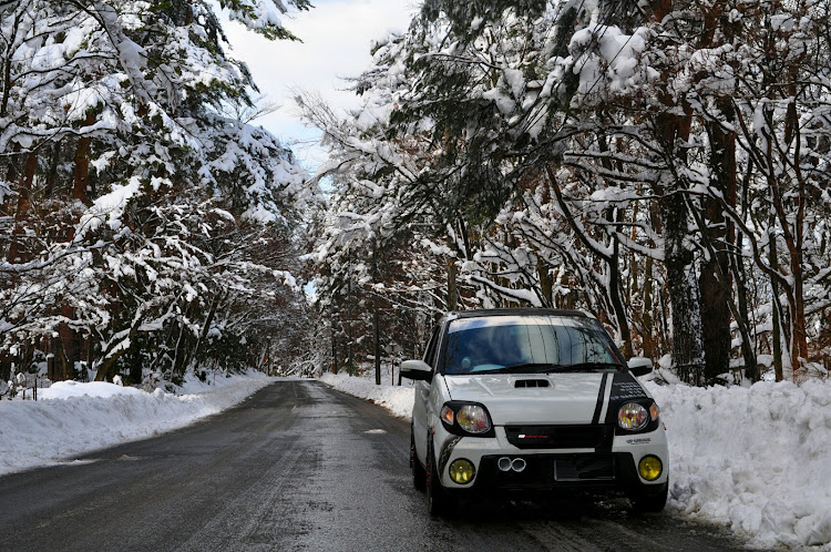 Keiの3日連日の大山・雪国コラボ・雪国に関するカスタム事例の投稿画像3枚目