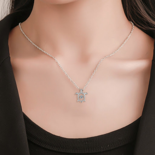 Title 7, Zircon stainless steel necklace