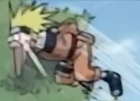 Naruto after Kakashi Sensei's Special Ass Jitsu ( low quality anime photo )