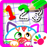 Cover Image of Unduh 123 Draw Penghitungan balita untuk anak-anak Permainan menggambar 1.2.1.6 APK